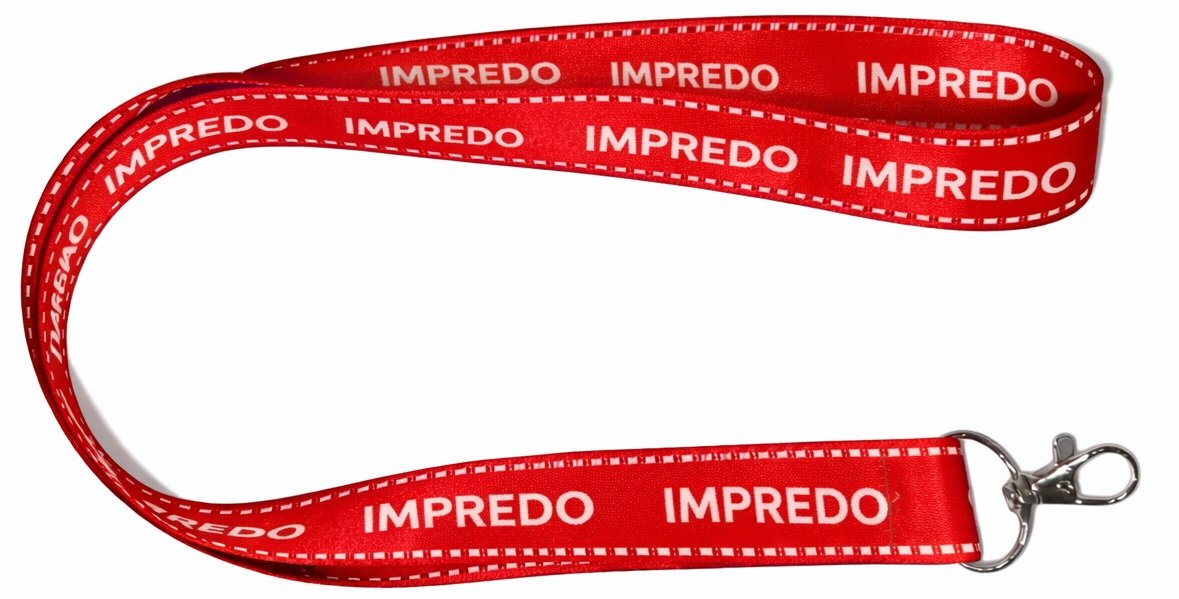 Smycze z logo - odblaskowe reklamowe